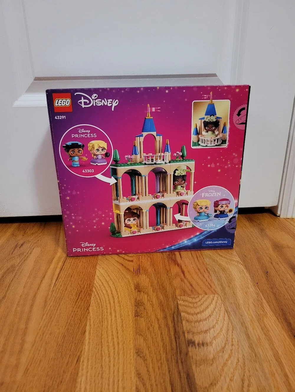 NIB LEGO Disney Princess Mini Belle & Tiana with Castle Set 43291 - 358 pcs